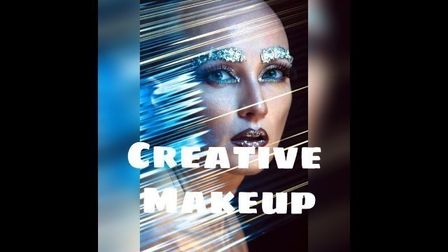 'How to do High Fashion | Creative Makeup|How to do| High Fashion | Goth | Airbrush Makeup'