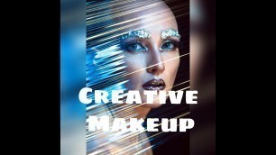 'How to do High Fashion | Creative Makeup|How to do| High Fashion | Goth | Airbrush Makeup'