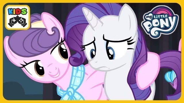 'My little pony * Rarity at the big fashion show in Manehattan * Cartoon game for girls'