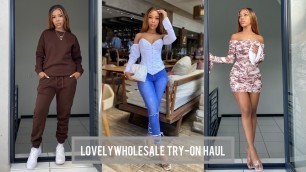 'LOVELYWHOLESALE TRY-ON HAUL | South African YouTuber'