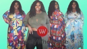 'LovelyWholesale Try-on Haul |Plus Size Curvy Fashion'