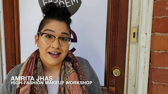 'Amrita Jhas, High-Fashion Makeup Graduate Testimonial'