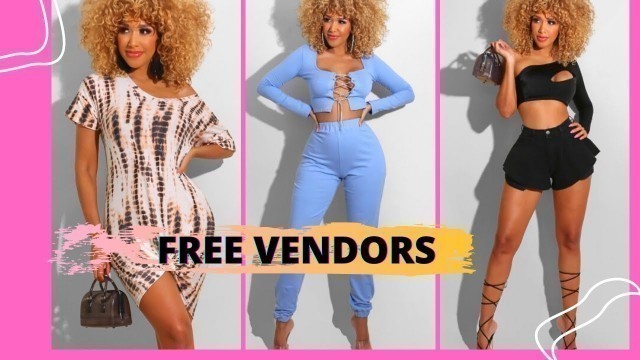 'WHERE TO FIND WHOLESALE CLOTHING VENDORS 2021:WHERE INSTAGRAM BOUTIQUES GET THEIR CLOTHES -WHOLESALE'