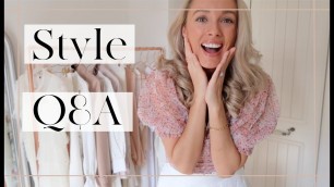 'ANSWERING YOUR STYLE QUESTIONS! // Fashion Q&A // Fashion Mumblr'