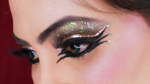 'extreme seduction eyemakeup & high fashion makeup look'