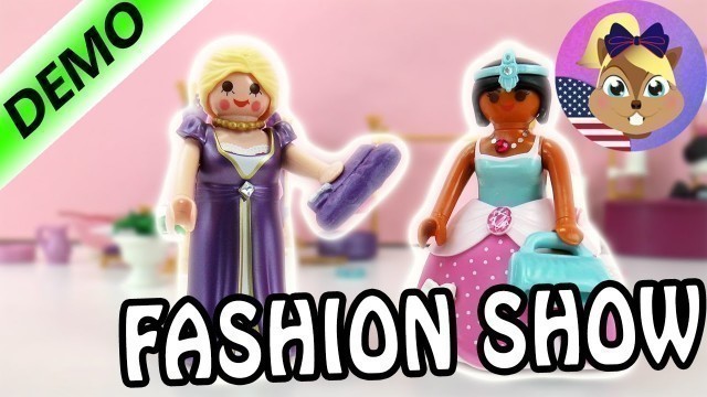 'PLAYMOBIL FASHION SHOW | Beauty Palace for Princesses | Demo 6850'