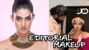 'Editorial makeup, High fashion makeup #editorialmakeup #highfashionmakeup'