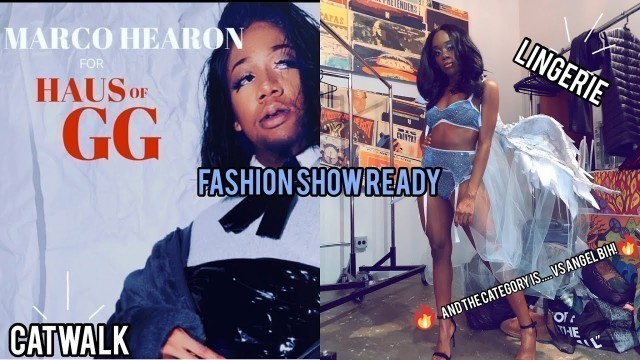 'Haus of GG Fashion Show| Marco Hearon Lingerie Collection| Vlog'