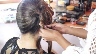 'High Glamour Ramp Look | Best Fashion Show Ramp Hairstyle'