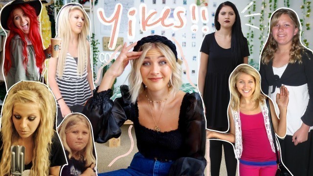 'MY STYLE EVOLUTION | roasting my super cringe fashion choices'