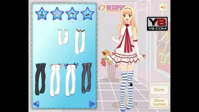 'Anime Girl Fashion Dress Up - Y8.com Online Games by malditha'