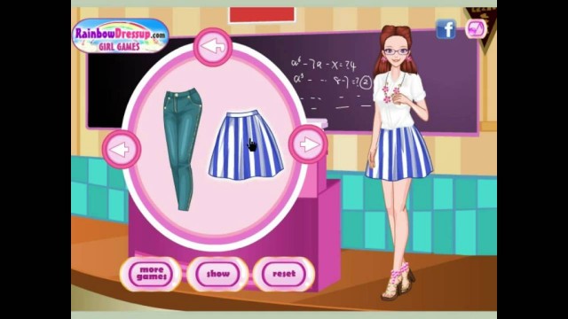 'Teacher Anime Fashion Dress Up - Y8.com Online Games by malditha'