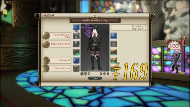 'FFXIV: Fashion Report Friday - Week 169 - Theme : Wolf in Scaled Clothing'