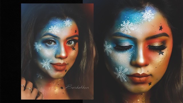 'fantasy makeup look || high fashion makeup creation'