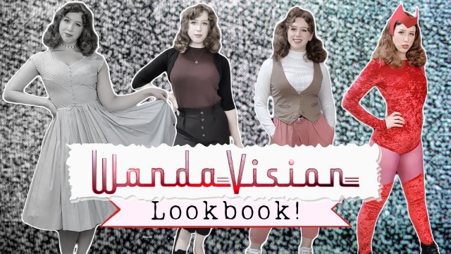 'WandaVision Lookbook! // 1950s - 2000s Vintage Fashion through the decades!'