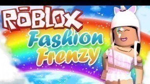 'Roblox - Fashion Frenzy - Playing Roblox Online Game Let\'s Play Dress-Up Runway!'