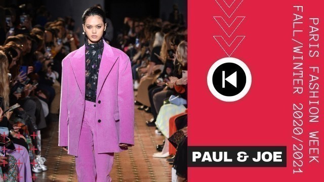 'PAUL & JOE Paris Fashion Week Fall/Winter 2020/2021 #ParisFashionWeek #fallwinter #PFW #runway'