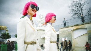 'Paris Fashion Week Women\'s Fall-Winter 2020 - Street Style at Dior show'