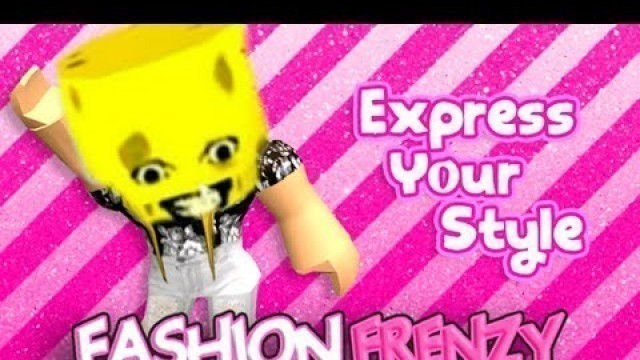 'ROBLOX | FASHION FRENZY SPONGEY | LIVE'