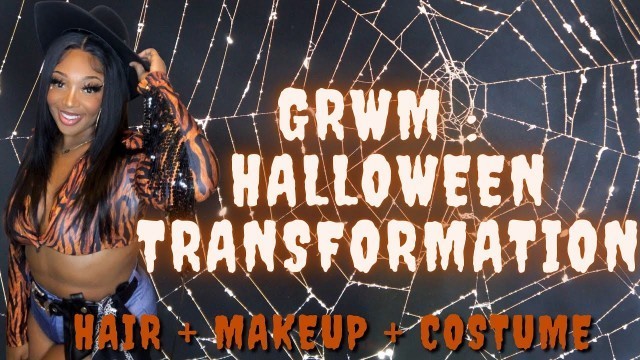 'GRWM HALLOWEEN TRANSFORMATION | SEXY COWGIRL | FT. FASHION NOVA'