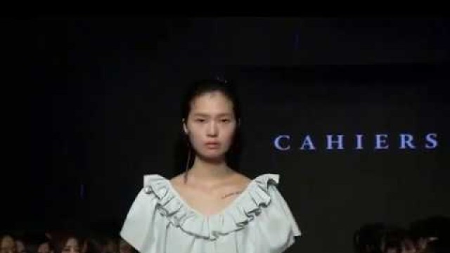 '2019 S/S SEOUL FASHION WEEK CAHIERS RUNWAY 동아TV'