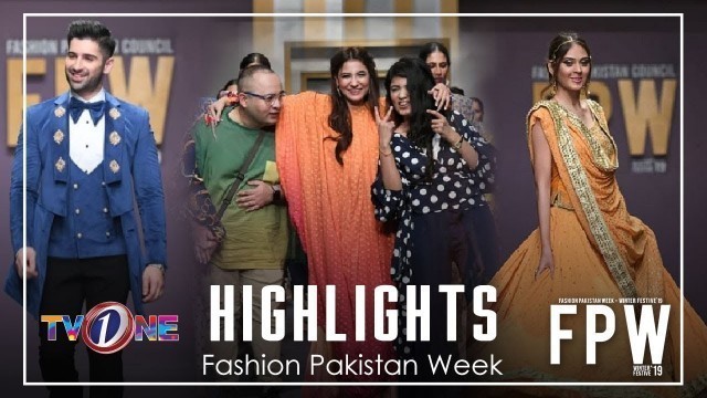 'Fashion Pakistan Week | FPWF19 | Day 2 | Highlights | TVOne'