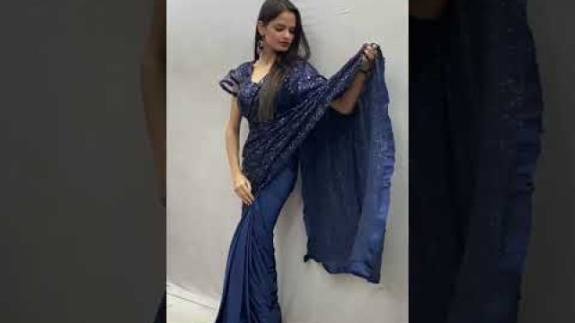 'New designer ready made saree | Rohit fashion club'