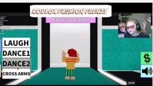 'ROBLOX FASHION FRENZY GAME PLAY'