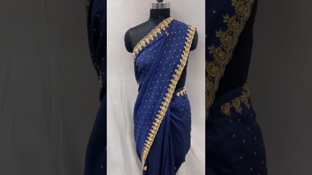 'New hand work saree for wedding | Rohit fashion club'