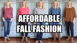 'Affordable Fall Trends | Fashion Over 40 | MsGoldgirl'