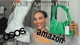 'ASOS & AMAZON HAUL | FALL CLOTHING HAUL 2021 | Fashion Over 40 | by Crystal Momon'