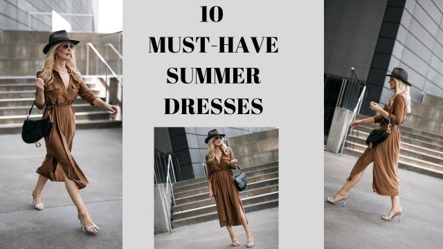 '10 MUST-HAVE SUMMER DRESSES 2020 | FASHION OVER 40'