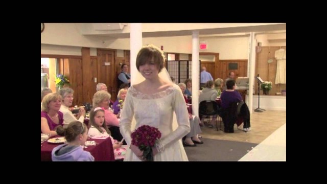 'Bridal Fashion Show held at the Federated Church of Norfolk 2011'