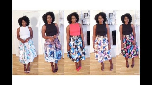 'EVERYTHING5POUNDS HAULBOOK | CHURCH OUTFITS IDEAS | CURVY FASHION 2016'