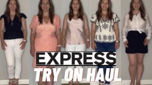 'EXPRESS SPRING TRY ON HAUL | FASHION OVER 40'