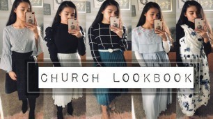 'CHURCH MODEST LOOKBOOK ♕ |Modest Outfits for church'