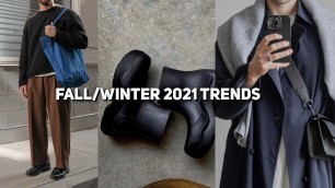 'Men\'s Fall/Winter 2021 Fashion Trends'