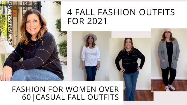 'Fall Fashion Outfits For 2021 | Fashion for women over 60 | Casual Fall Outfits + My favorite pieces'