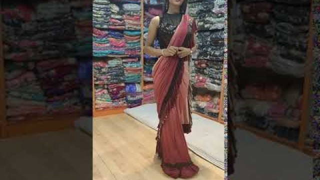 'New ruffle saree | rohit fashion club'