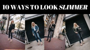 '10 Ways To Look Slimmer | Fashion Over 40'