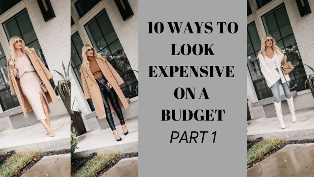 '10 Ways to Look Expensive On a Budget | Fashion Over 40'