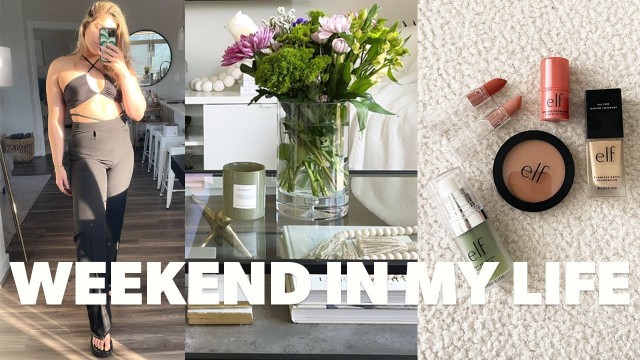 'Saturday Cleaning, Amazon Summer Fashion, ELF Makeup Haul, Seafood Boil | Weekend In My Life'