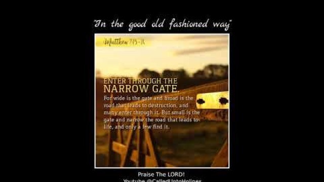 'In The Good Old Fashioned Way/Joy Bells | Praise Break'