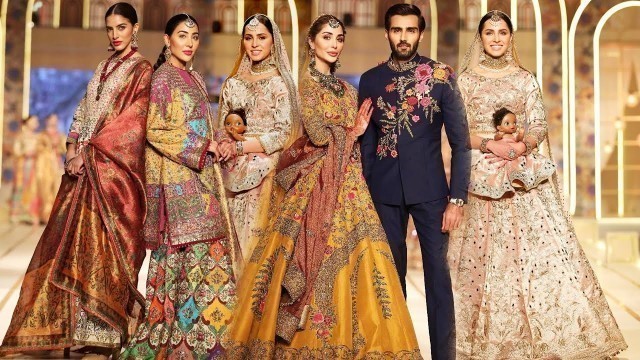 'Top Pakistani Designers Bridal Dresses 2021 for Wedding || hum Bridal Fashion Week'