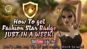 'How to get Fashion Star Badge just in a week || Satya ava || avakin in india'