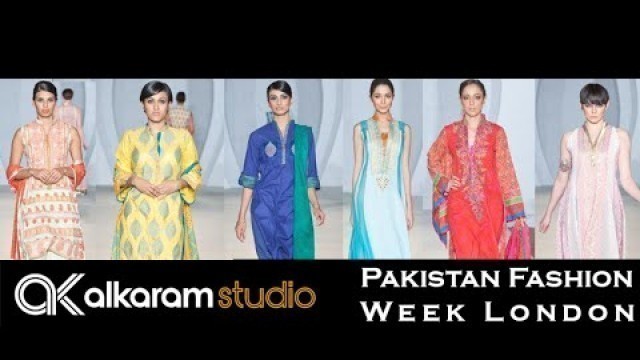 'Pakistan Fashion Week, in London Alkaram Studio'