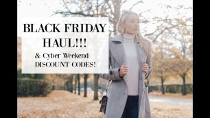 'Black Friday Haul!!! ( & Cyber Weekend Discount Codes!)   |   Fashion Mumblr'