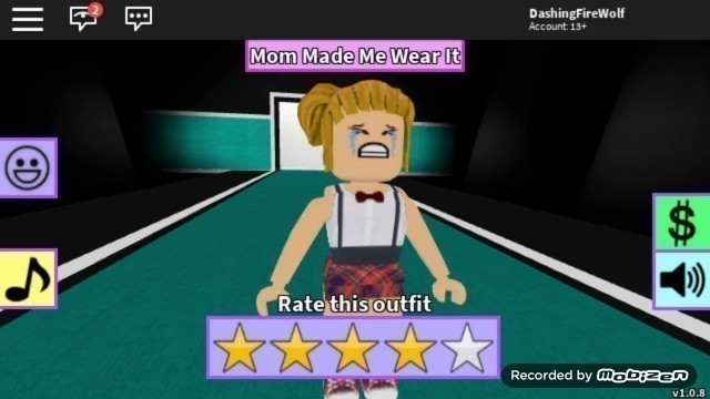 'Roblox Fashion Frenzy (Mobile)!!!'