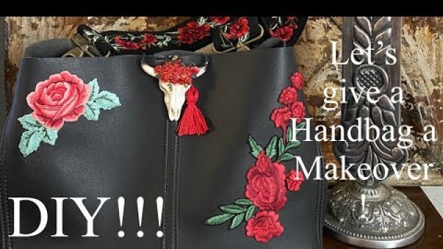 'DIY-HANDBAG MAKEOVER-GYPSY COWGIRL STYLE!'