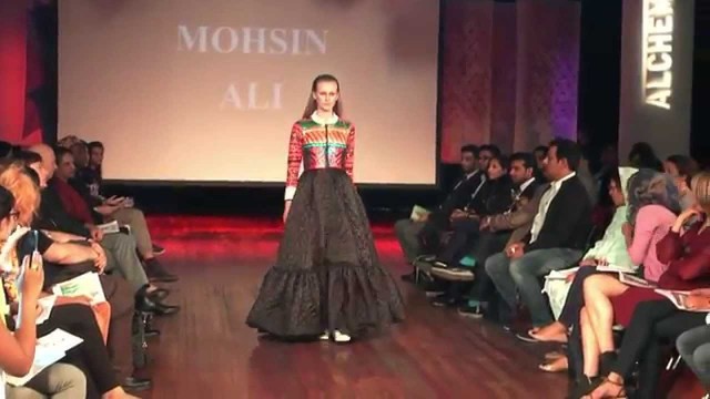 'Mohsin Ali collection at the Pakistan Fashion Show Alchemy London'